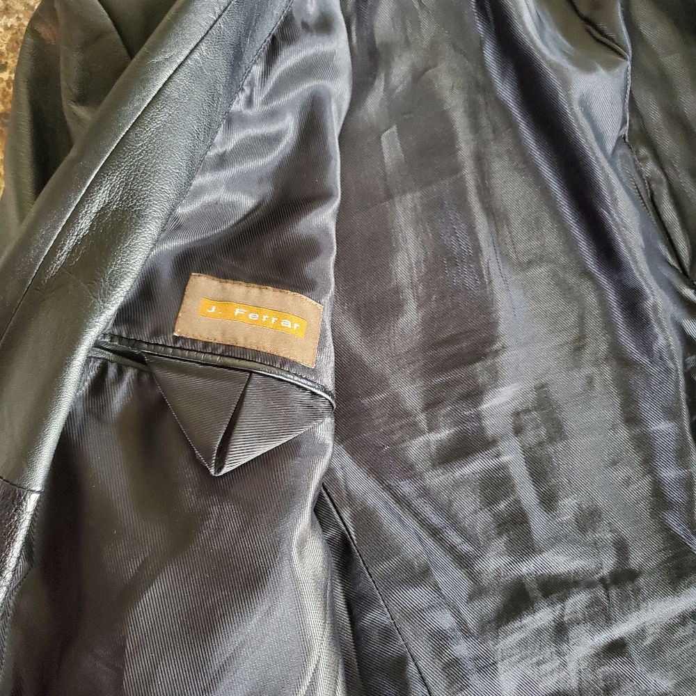 Mens XL  J Ferrar leather jacket
